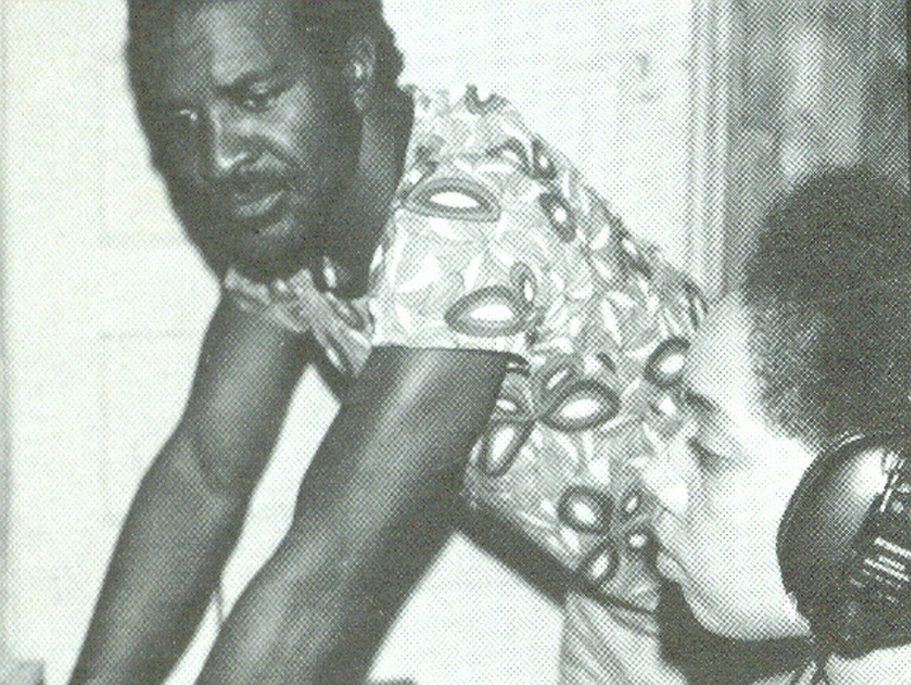 Wendell Harrison during the Dreams of a Love Supreme sessions